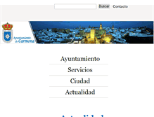 Tablet Screenshot of carmona.org