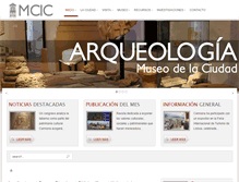 Tablet Screenshot of museociudad.carmona.org